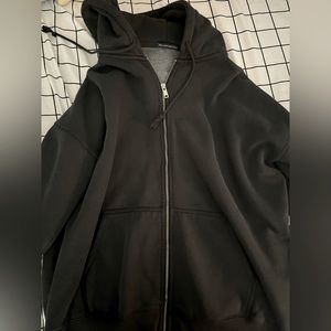 Brandy Melville Oversized Zip Up